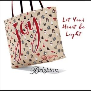 Like new !!  Brighton Christmas tote